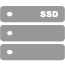 100% SSD Storeage