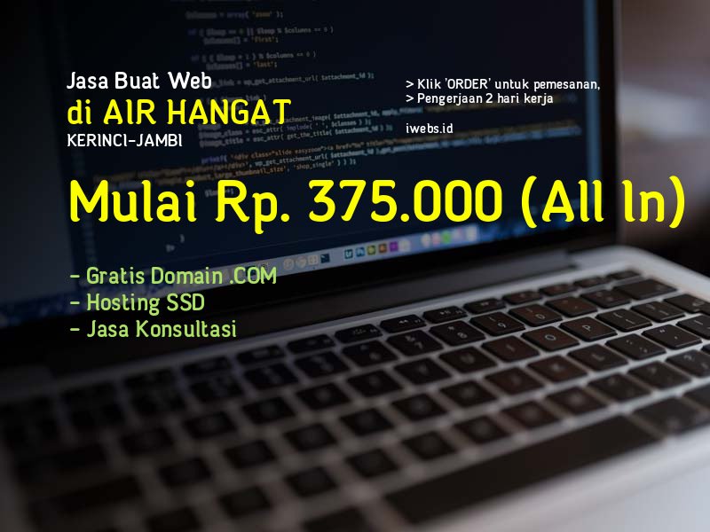 Jasa Buat Web Di Air Hangat Kab Kerinci