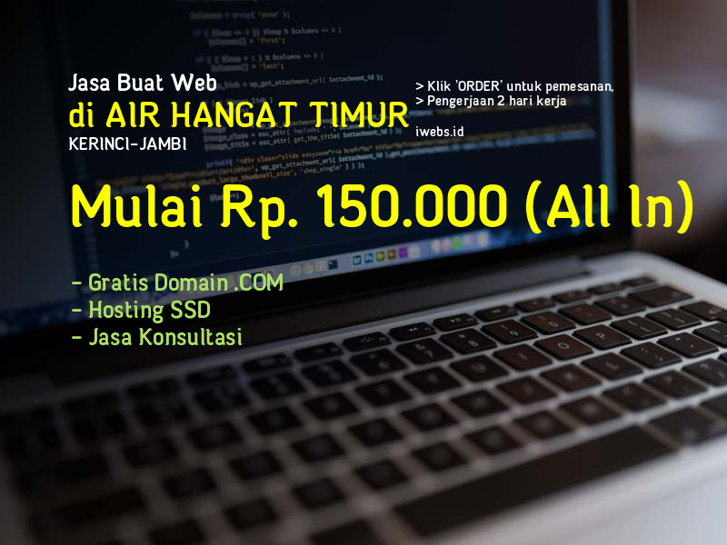 Jasa Buat Web Di Air Hangat Timur Kab Kerinci