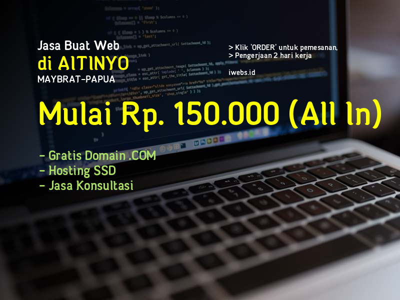 Jasa Buat Web Di Aitinyo Kab Maybrat