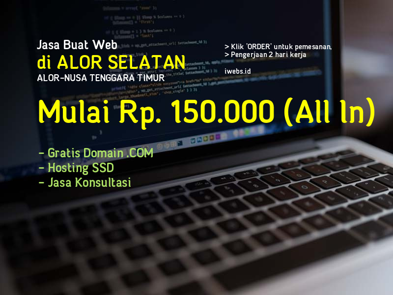 Jasa Buat Web Di Alor Selatan Kab Alor