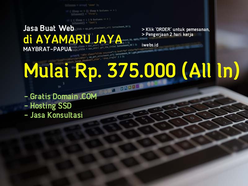 Jasa Buat Web Di Ayamaru Jaya Kab Maybrat