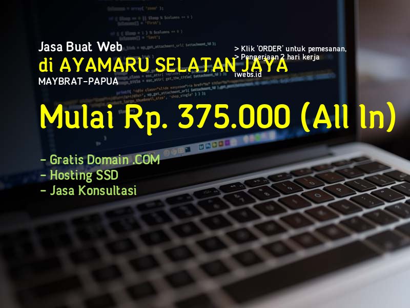 Jasa Buat Web Di Ayamaru Selatan Jaya Kab Maybrat