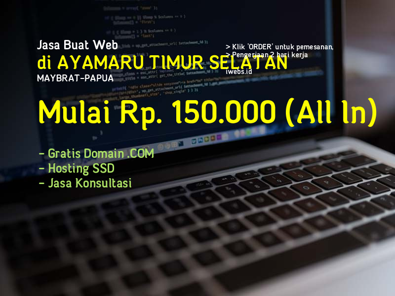 Jasa Buat Web Di Ayamaru Timur Selatan Kab Maybrat