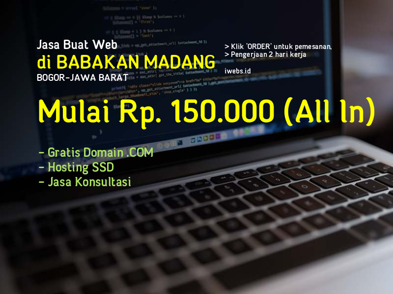 Jasa Buat Web Di Babakan Madang Kab Bogor