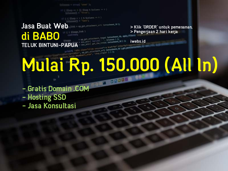 Jasa Buat Web Di Babo Kab Teluk Bintuni