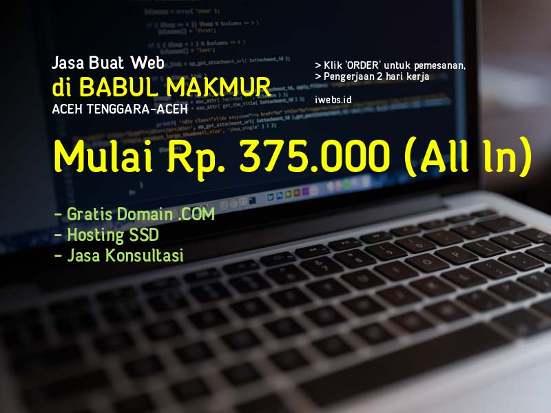 Jasa Buat Web Di Babul Makmur Kab Aceh Tenggara