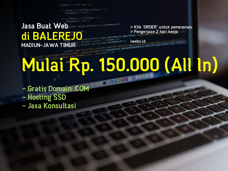 Jasa Buat Web Di Balerejo Kab Madiun