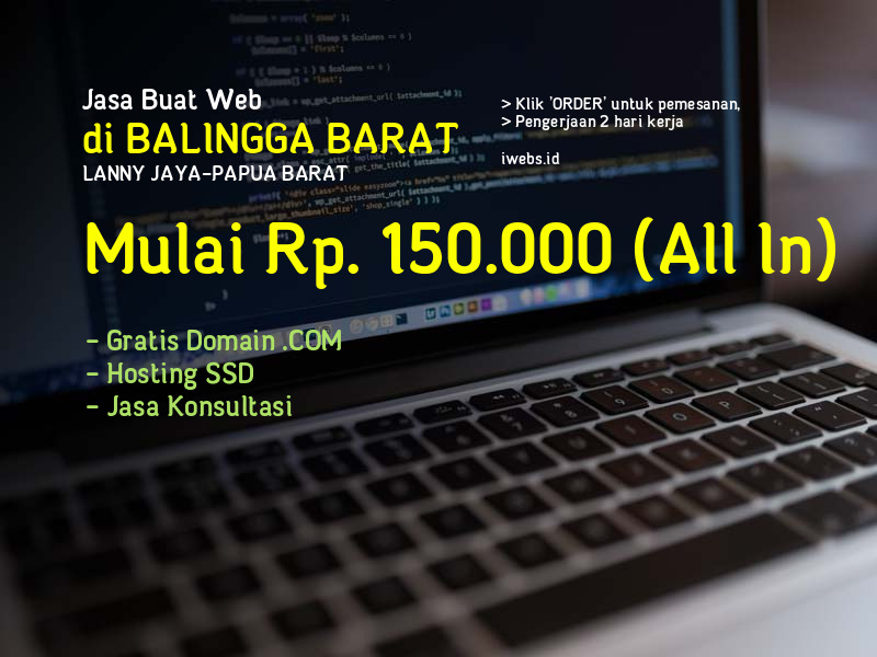 Jasa Buat Web Di Balingga Barat Kab Lanny Jaya