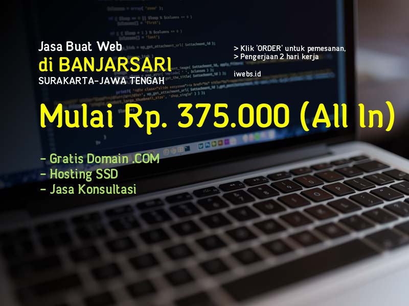 Jasa Buat Web Di Banjarsari Kota Surakarta