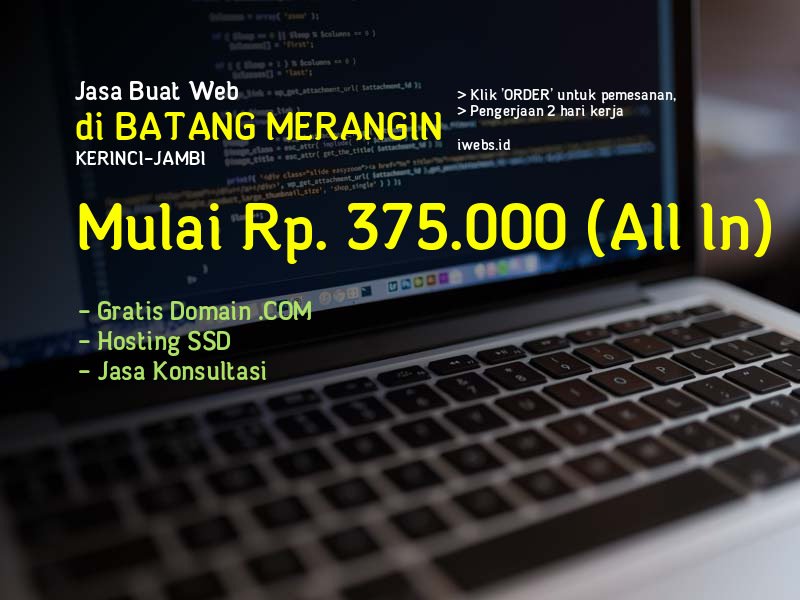 Jasa Buat Web Di Batang Merangin Kab Kerinci