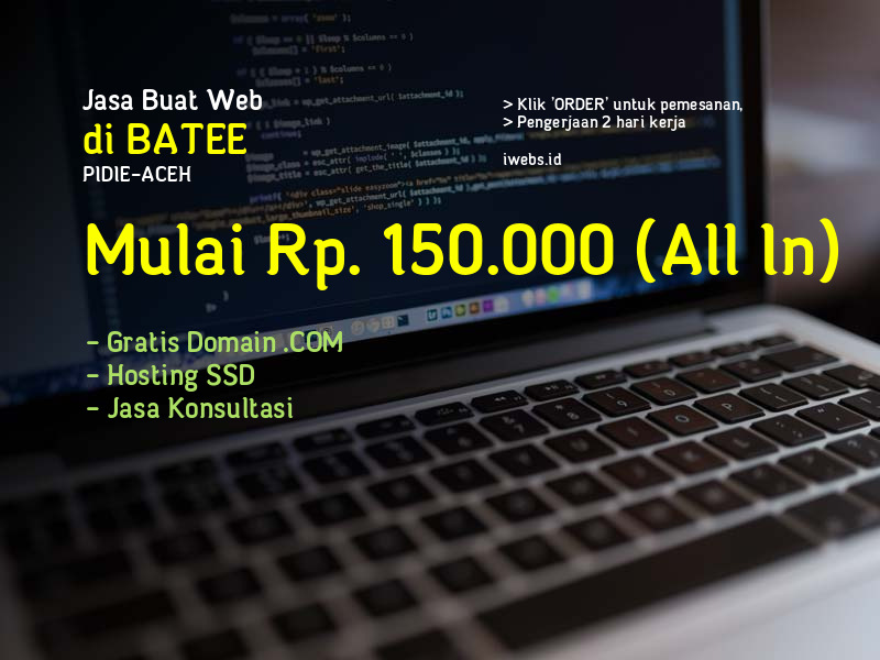 Jasa Buat Web Di Batee Kab Pidie