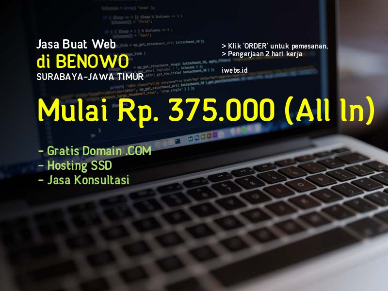 Jasa Buat Web Di Benowo Kota Surabaya