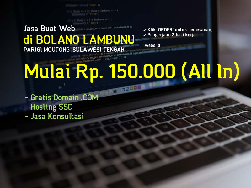 Jasa Buat Web Di Bolano Lambunu Kab Parigi Moutong