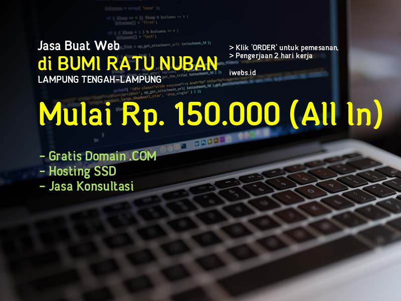 Jasa Buat Web Di Bumi Ratu Nuban Kab Lampung Tengah