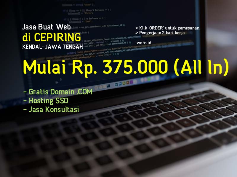 Jasa Buat Web Di Cepiring Kab Kendal