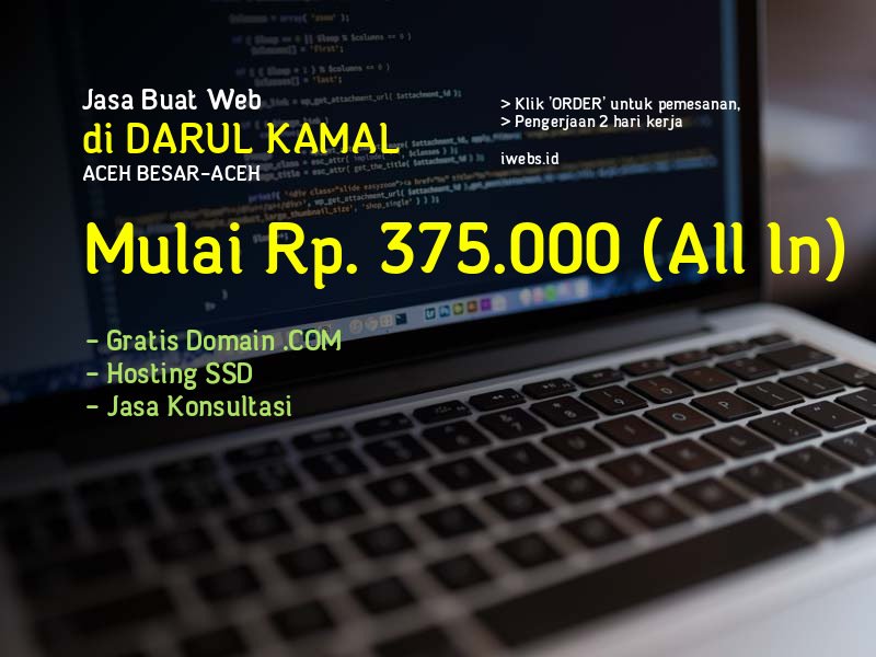 Jasa Buat Web Di Darul Kamal Kab Aceh Besar