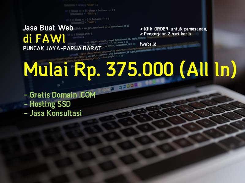 Jasa Buat Web Di Fawi Kab Puncak Jaya