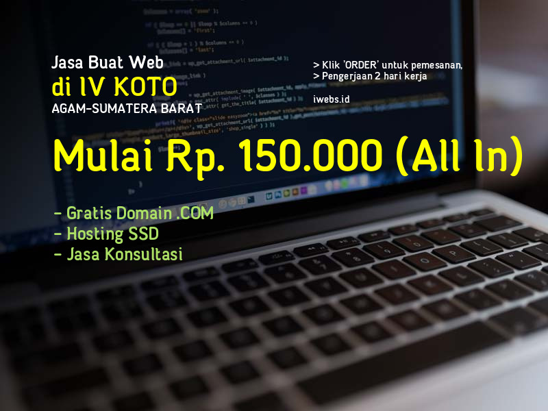 Jasa Buat Web Di Iv Koto Kab Agam