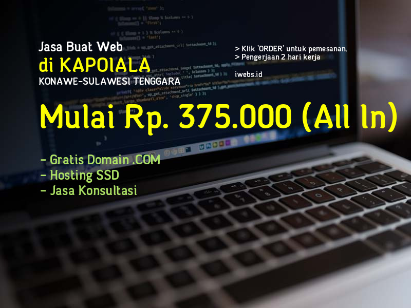 Jasa Buat Web Di Kapoiala Kab Konawe