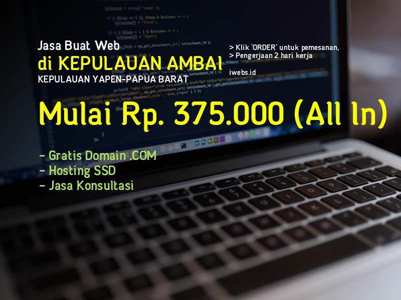 Jasa Buat Web Di Kepulauan Ambai Kab Kepulauan Yapen