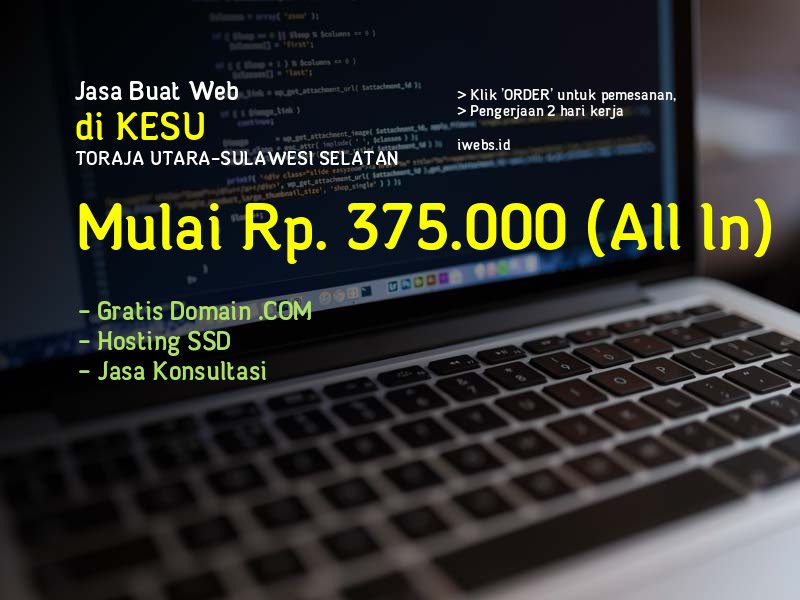 Jasa Buat Web Di Kesu Kab Toraja Utara