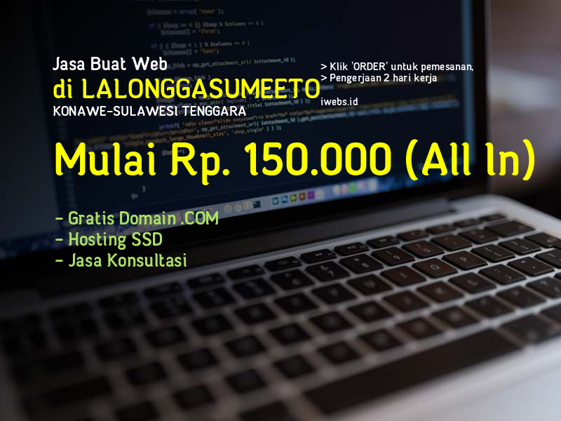 Jasa Buat Web Di Lalonggasumeeto Kab Konawe