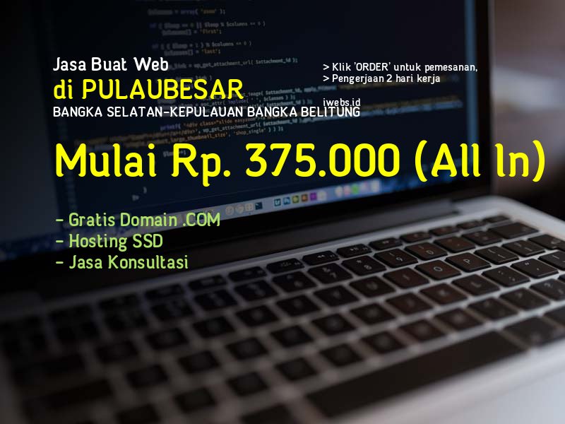 Jasa Buat Web Di Pulaubesar Kab Bangka Selatan