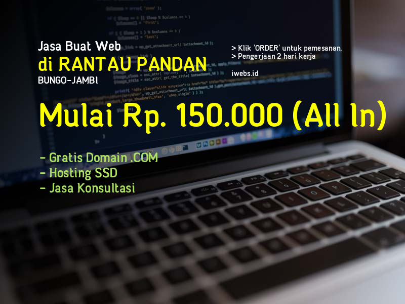 Jasa Buat Web Di Rantau Pandan Kab Bungo