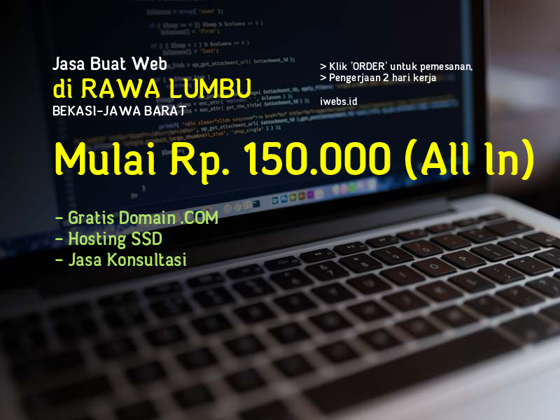 Jasa Buat Web Di Rawa Lumbu Kab Bekasi