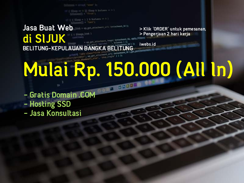 Jasa Buat Web Di Sijuk Kab Belitung
