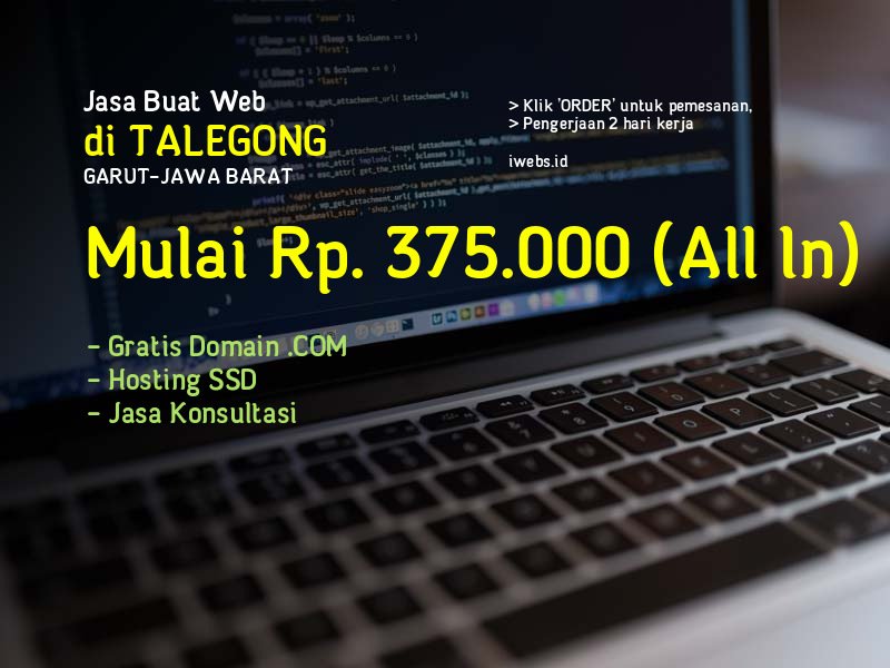 Jasa Buat Web Di Talegong Kab Garut