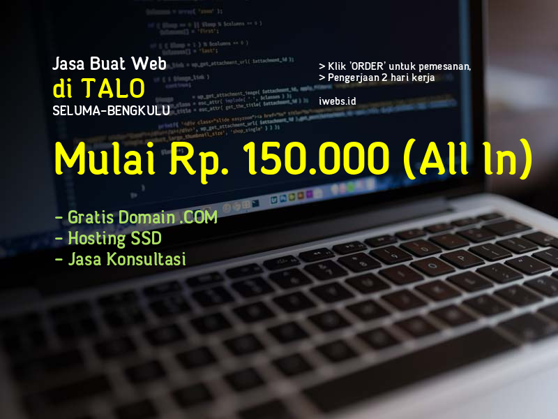 Jasa Buat Web Di Talo Kab Seluma