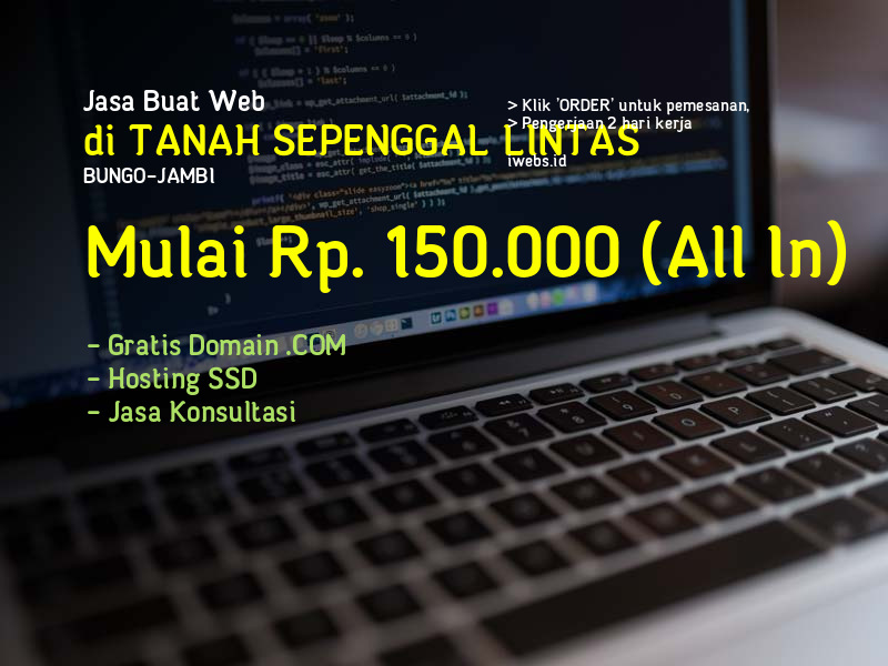 Jasa Buat Web Di Tanah Sepenggal Lintas Kab Bungo