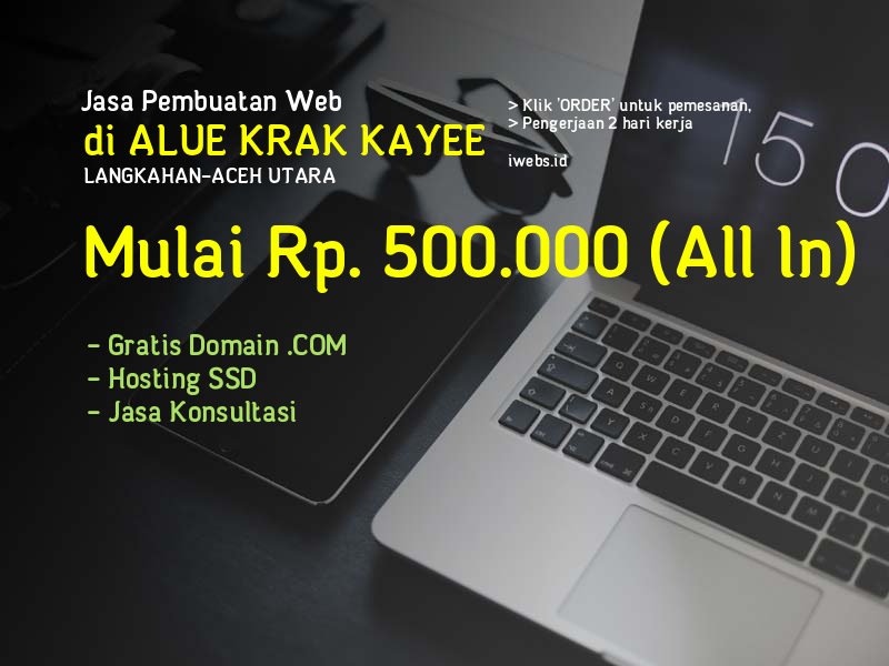 Jasa Pembuatan Web Di Alue Krak Kayee Kec Langkahan Kab Aceh Utara - Aceh