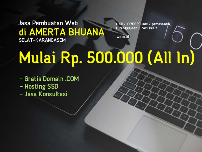 Jasa Pembuatan Web Di Amerta Bhuana Kec Selat Kab Karangasem - Bali
