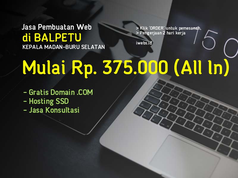 Jasa Pembuatan Web Di Balpetu Kec Kepala Madan Kab Buru Selatan - Maluku