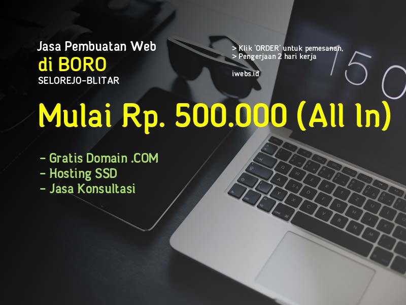 Jasa Pembuatan Web Di Boro Kec Selorejo Kab Blitar - Jawa Timur