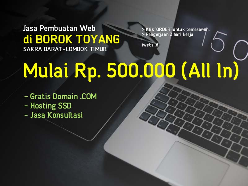 Jasa Pembuatan Web Di Borok Toyang Kec Sakra Barat Kab Lombok Timur - Nusa Tenggara Barat