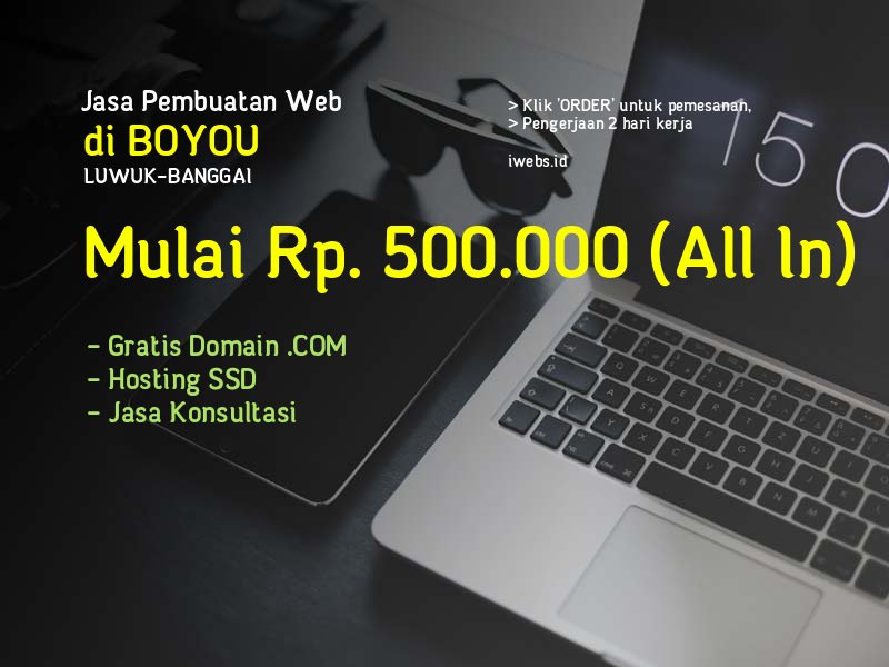 Jasa Pembuatan Web Di Boyou Kec Luwuk Kab Banggai - Sulawesi Tengah