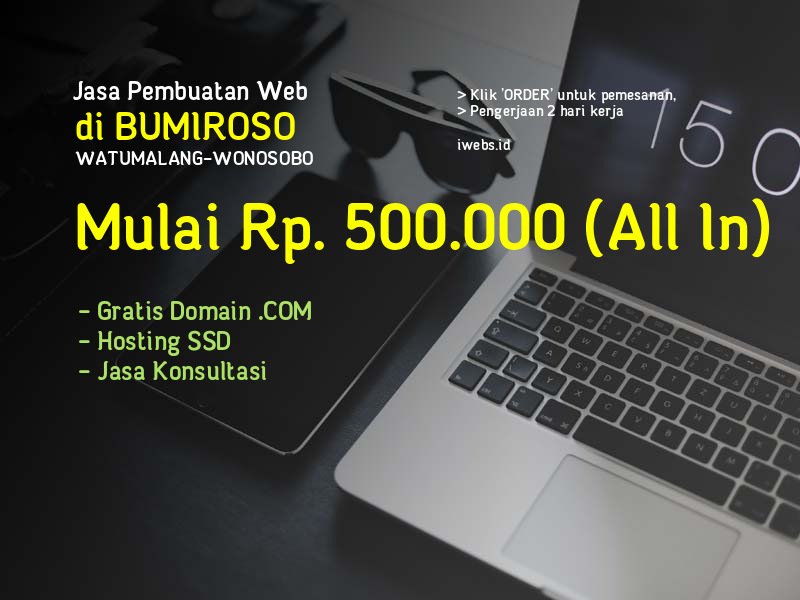 Jasa Pembuatan Web Di Bumiroso Kec Watumalang Kab Wonosobo - Jawa Tengah
