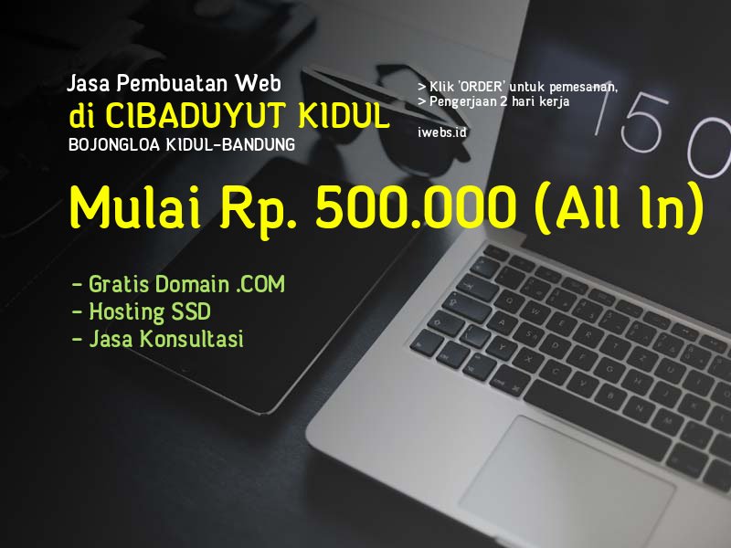 Jasa Pembuatan Web Di Cibaduyut Kidul Kec Bojongloa Kidul Kota Bandung - Jawa Barat