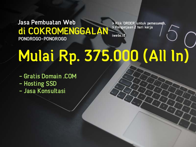 Jasa Pembuatan Web Di Cokromenggalan Kec Ponorogo Kab Ponorogo - Jawa Timur