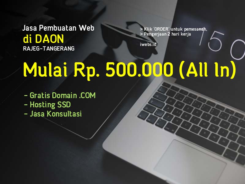 Jasa Pembuatan Web Di Daon Kec Rajeg Kab Tangerang - Banten
