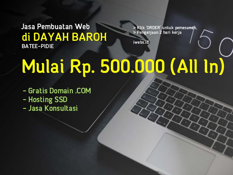 Jasa Pembuatan Web Di Dayah Baroh Kec Batee Kab Pidie - Aceh
