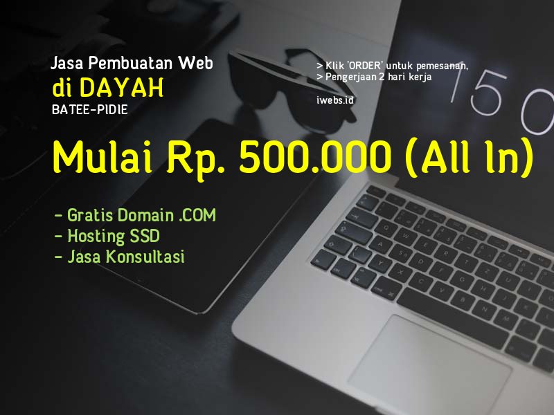 Jasa Pembuatan Web Di Dayah Kec Batee Kab Pidie - Aceh