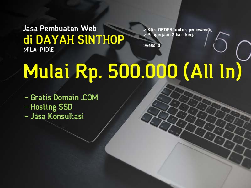 Jasa Pembuatan Web Di Dayah Sinthop Kec Mila Kab Pidie - Aceh