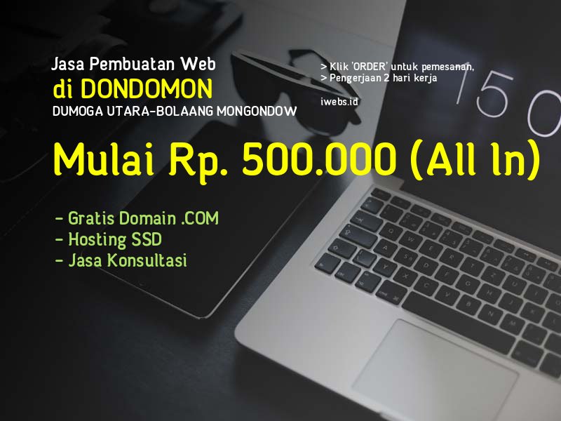Jasa Pembuatan Web Di Dondomon Kec Dumoga Utara Kab Bolaang Mongondow - Sulawesi Utara