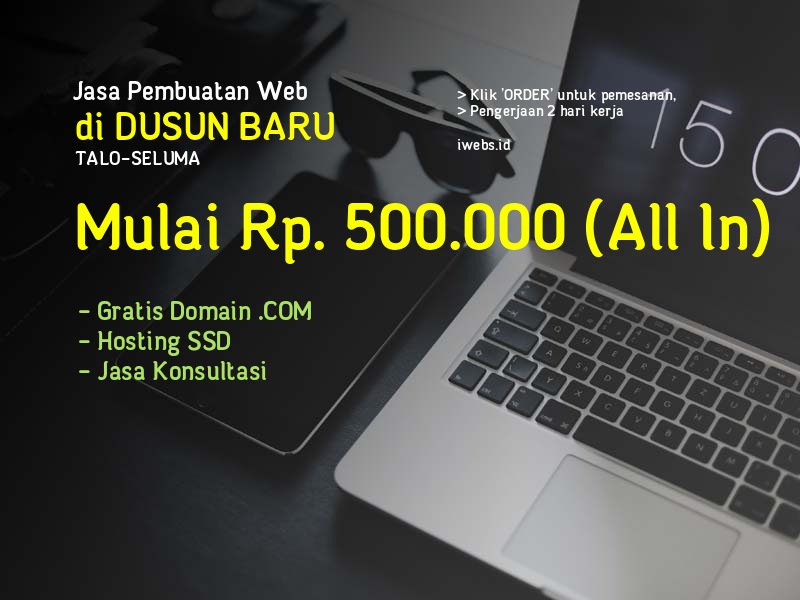 Jasa Pembuatan Web Di Dusun Baru Kec Talo Kab Seluma - Bengkulu