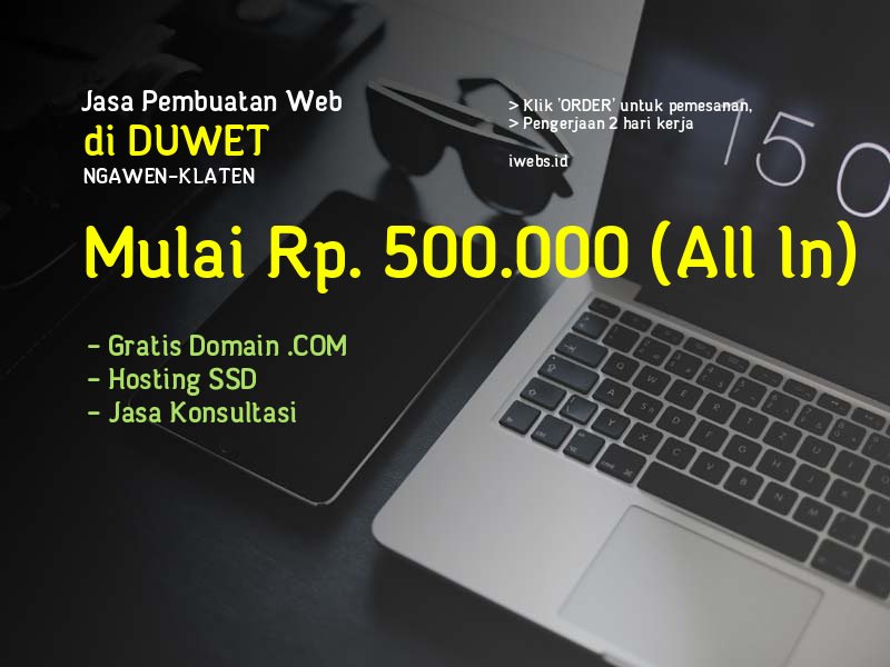 Jasa Pembuatan Web Di Duwet Kec Ngawen Kab Klaten - Jawa Tengah